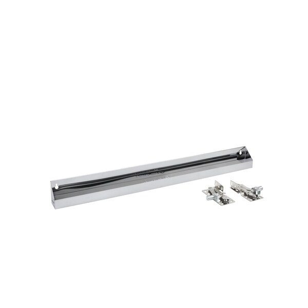 Rev-A-Shelf Stainless Steel, Silver, 31 in W, 3 in H, 2.63 in D, 2.63 in L, Silver 6581-31SC-52 - main